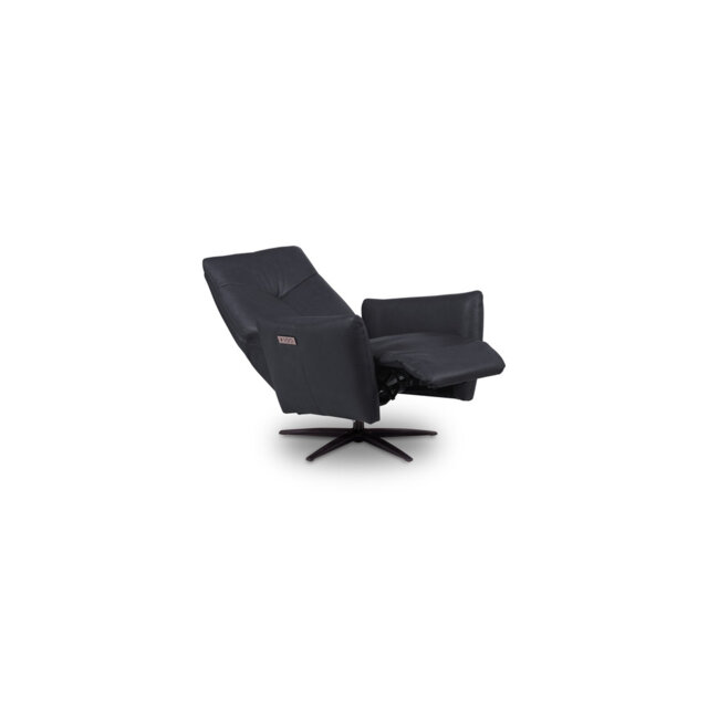 Luxor Genuine Leather Swivel Electric Recliner