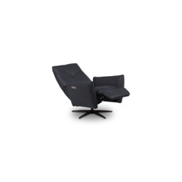 Luxor Genuine Leather Swivel Electric Recliner