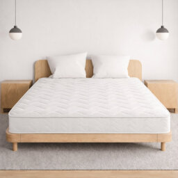 Bibeau SereneSleep 3ft Single Memory Foam Open Coil Mattress