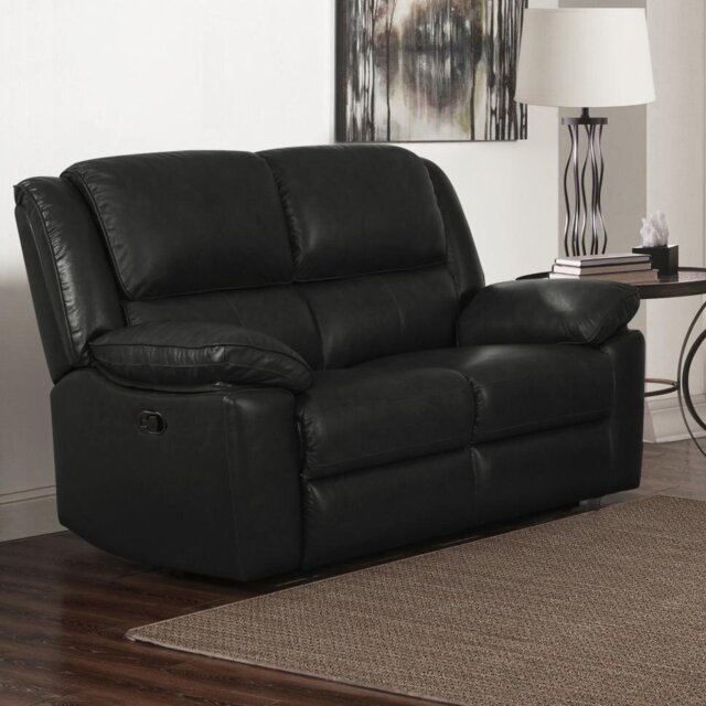 Colegrove Reclining Faux Leather Loveseat