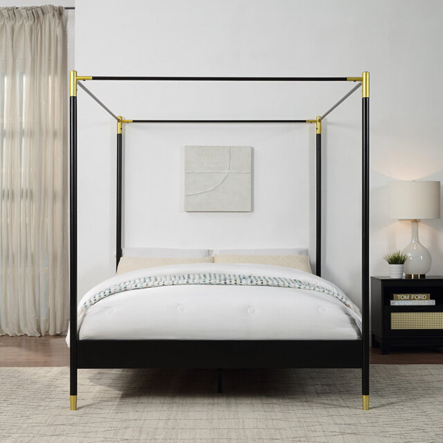 Lathem Metal Storage Bed