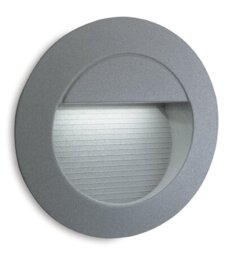LED OUTDOOR WALL Silver Integrated LED Deck Light