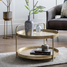 Three Leg Coffee Table with Storage