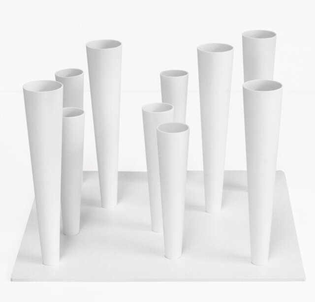 Bechard Metal Freestanding Umbrella Stand