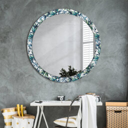 Huldar Glass Flat Wall Mirror