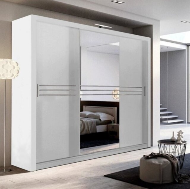 Minnis 3 Door Sliding Wardrobe