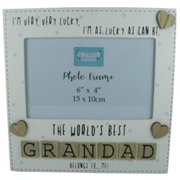 Macsen Cream Picture Frame