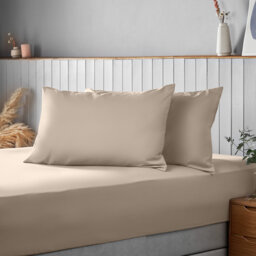 Silentnight Supersoft Plain Microfibre Housewife Pillowcase