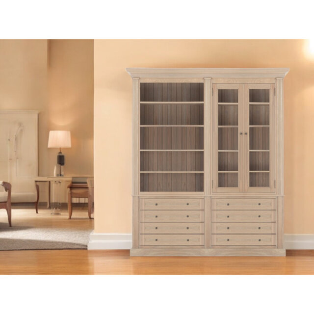 Arterburn 94.48cm H x 78.74cm W Library Bookcase