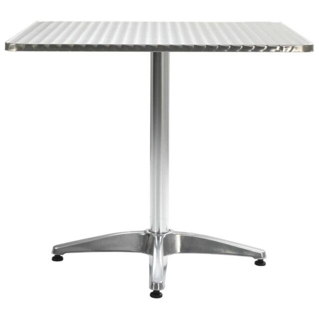 Yanis Square Metal Outdoor Bistro Table , 80cm cm W 80cm cm D