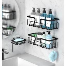 Metal Bathroom Shelves