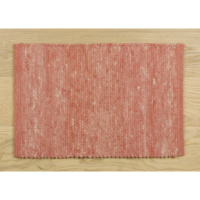 Handmade fWool Terracotta Rug