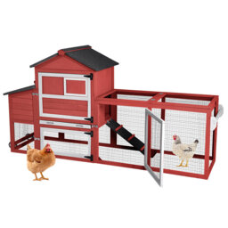 Chicken Coop with Chicken Run For Up To 3 Chickens