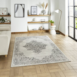 Artemis Artemis area rug Machine Woven Rectangle Silver