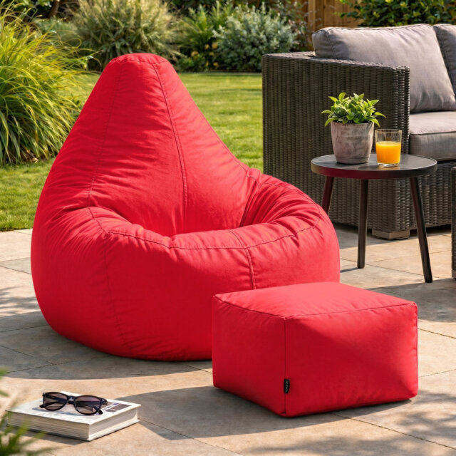 icon Recliner Bean Bag Chair & Pouffe