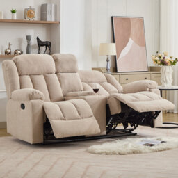 Berroa 2 Seat Recliner Sofa with Centre Console