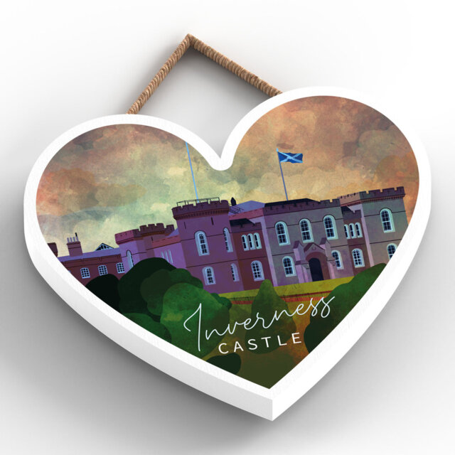 Scotland Inverness Castle Night Wall Décor