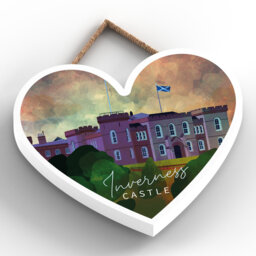 Scotland Inverness Castle Night Wall DÃ©cor