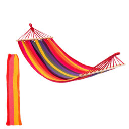 Harbour Housewares - Garden Hammock with Spreader Bars Stripe