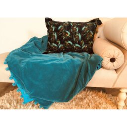 Selena Animal Print Rectangular Throw Cushion