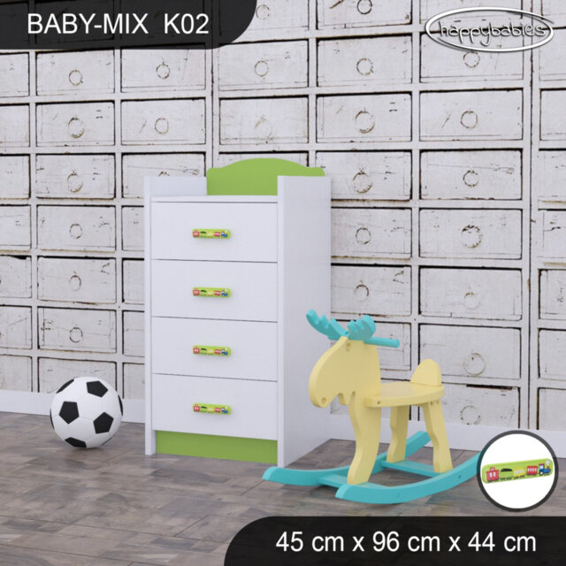 Baby Mix Kids 4 - Drawer Dresser