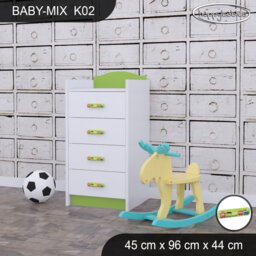 Baby Mix Kids 4 - Drawer Dresser