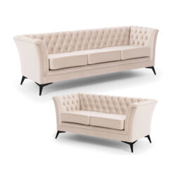 Whitby 2 - Piece Velvet Living Room Set