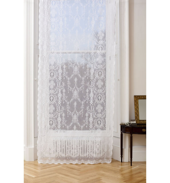 Korando Cotton Blend Sheer Single Curtain Panel