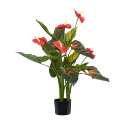 Artificial Plant ANTHURIUM 95 cm Green