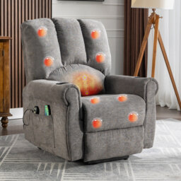 Babsi 91cm Wide Lift Assist Standard Recliner with Massager