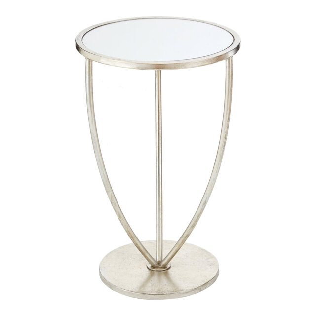 Marcia Glass Top End Table