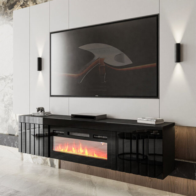 "Birmadevi Camino III TV Stand for TVs up to 65"""