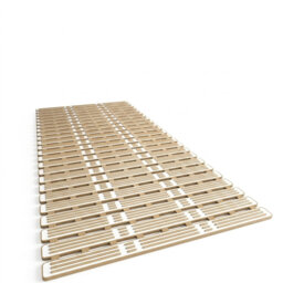 Large Shower Mat Non Slip with Suction Cups, 90x40cm