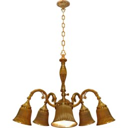 Espy 5 - Light Candle Style LED Chandelier