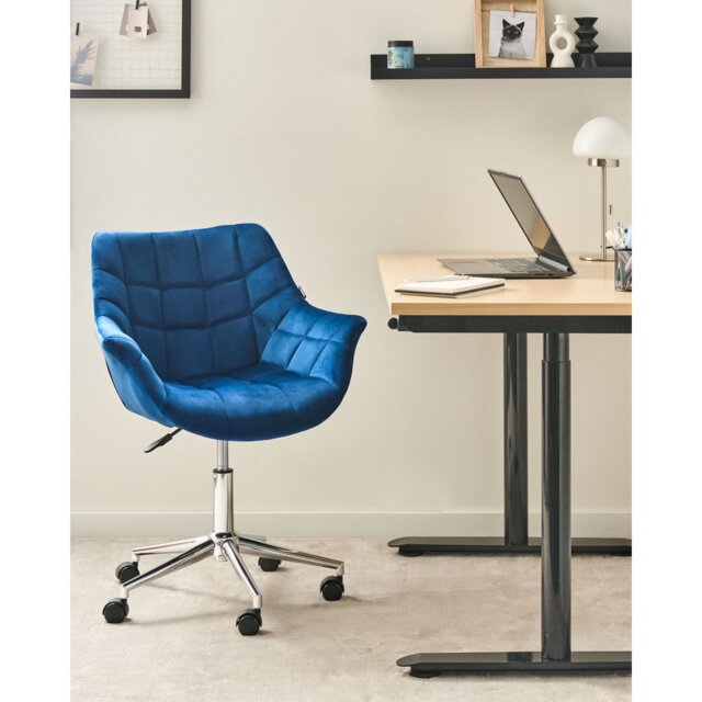 Velvet Office Chair