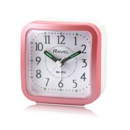 Analogue Quartz Movement / Crystal Alarm Tabletop Clock