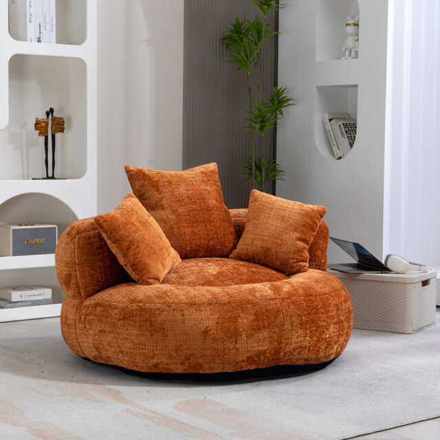 Mason Chenille Bean Bag Lounger