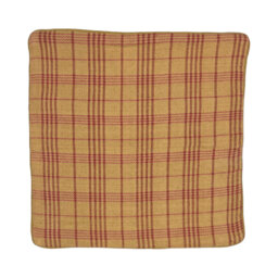 Cavalli Plaid Square Cushion