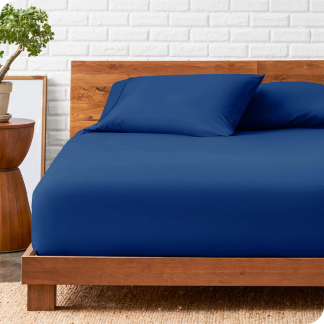 Deep Pocket Microfiber Brushed Fitted Sheet