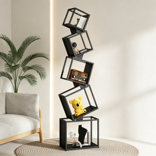 179.5cm H x 46cm W Metal Standard Bookcase