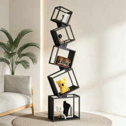 179.5cm H x 46cm W Metal Standard Bookcase