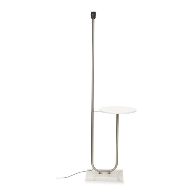 Bashar 131Cm Tray Table Floor Lamp (base only)