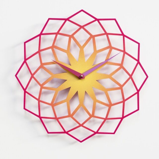 Baltzell Metal Wall Clock