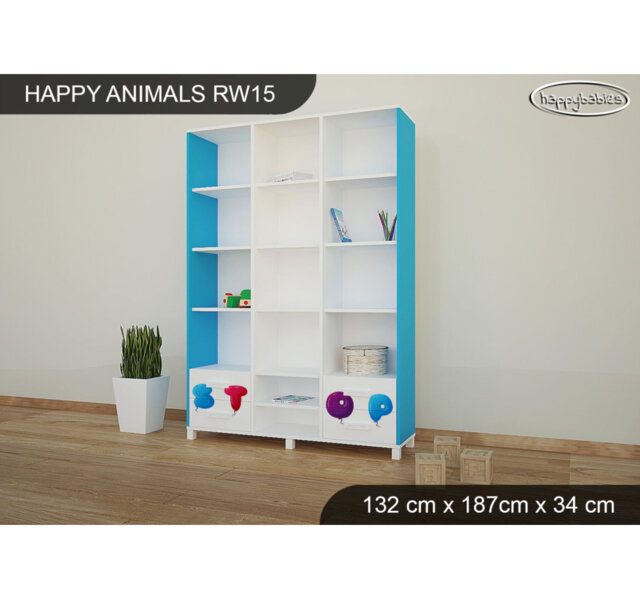187cm H X 132cm W Kids Bookcase