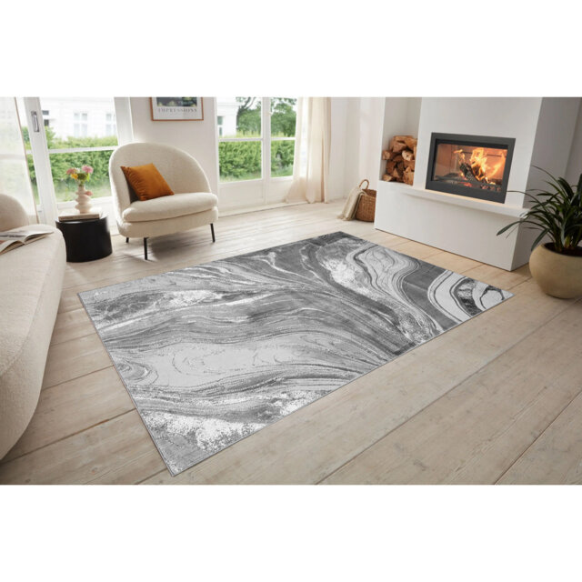 Charona Abstract Flatweave Indoor / Outdoor Area Rug