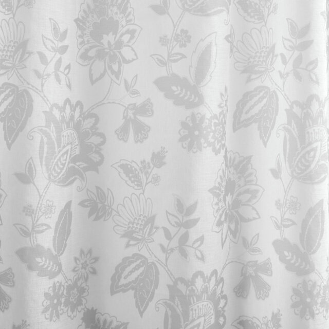 Polyester Semi Sheer Rod Pocket Curtain Panel