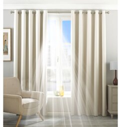 Eyelet Blackout Thermal Curtain