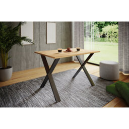 Alwilda Metal Base Dining Table
