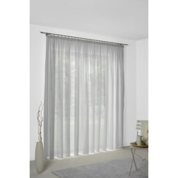 Sunday 82% Polyester And 18% Cotton Semi Sheer Curtain Single Panel