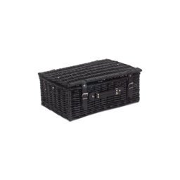 "18"" Wicker Empty Hamper Basket"